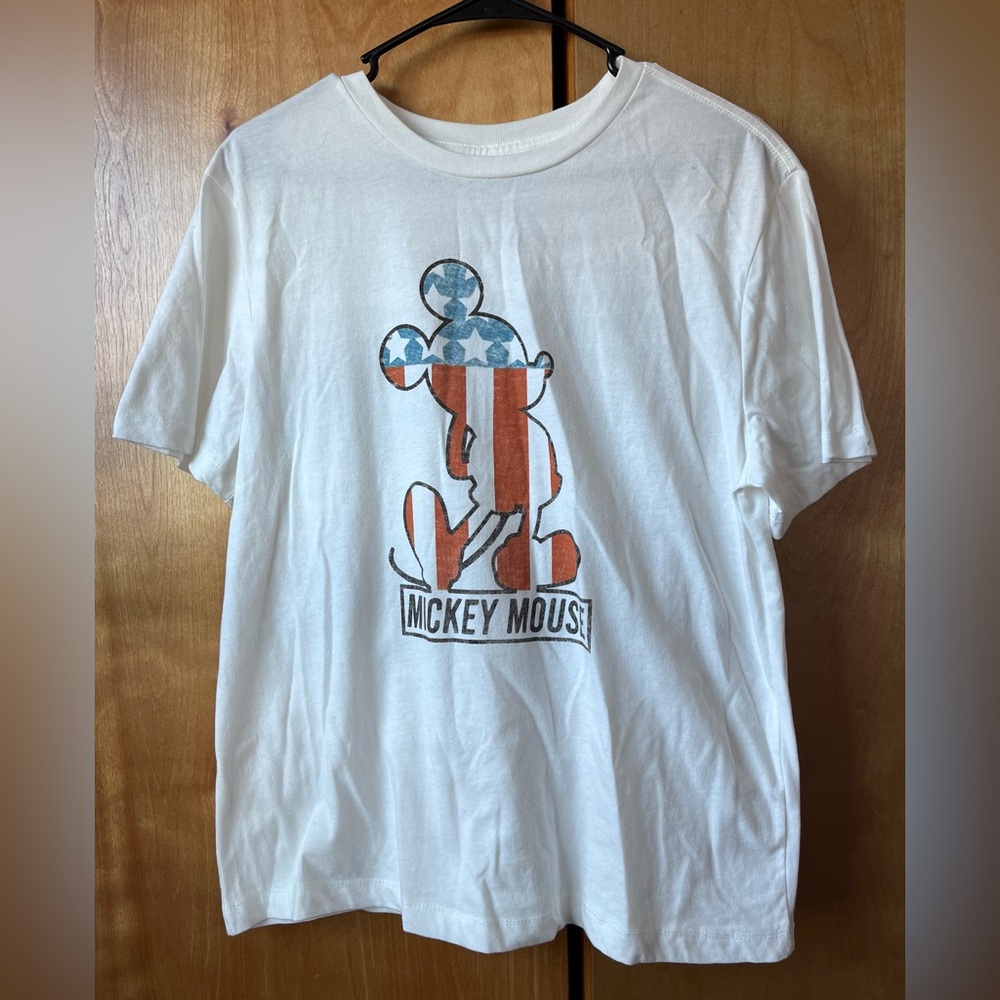 Mickey Mouse American Flag T-Shirt - Disney Brand
